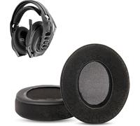 KAL-Coussinets Compatibles Avec Plantronics Rig 800 Pro Hx/Rig 800 Pro Hs/Rig 800 Pro Hd/Rig 800Lx / 800Hs / 800Hd Gaming Casques Coussin De Remplacement (Cuir Proteiné/Mousse À Mémoire)