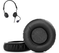 KAL-Coussinets Compatibles Avec Telex Airman 750 Casque Aviation Coussinets De Remplacement (Cuir Protéiné/Mousse À Mémoire)