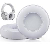 KAL-Coussinets D`Oreilles De Remplacement Pour Monster Beats Pro/By Dr Dre Detox Casques, Coussin En Cuir De Protéine Plus Doux, Mousse D`Isolation Phonique Haute Densité