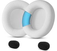 KAL-Coussinets De Rechange Compatibles Avec Casque De Jeu Teufel Zola (Blanc)