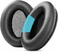 KAL-Coussinets De Rechange Compatibles Avec Casque Panasonic Rp-Hc500 Rp-Hc300 (Coussinets En Cuir Protéiné)
