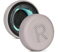 KAL-Coussinets De Rechange Compatibles Avec Jlab Go Lux Anc Sans Fil, En Cuir Doux, Mousse D'Isolation Phonique, Coussinets De Rechange (Mauve)