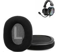 KAL-Coussinets De Rechange Compatibles Avec Le Casque Gaming Fifine H6 7.1 Surround Sound Coussinets Avec Tissu Doux/Mousse Haute Densité