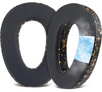 KAL-Coussinets De Refroidissement En Mousse Pour Casques Sennheiser Pxc480, Pxc550, Pxc 550-Ii, Mb660 Uc, Mb 660 Mc, Epos Adapt 660 Avec Mousse D'Isolation Phonique, Noir