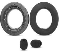 KAL-Coussinets De Remplacement Compatible Avec Corsair Hs75 Xb/Hs70Pro/Hs60Pro/Hs50Pro Headset Coussinets D'Oreille Avec Couche De Gel Rafraîchissante