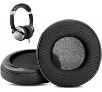 KAL-Coussinets De Remplacement Compatible Avec Numark Hf125 Headphone Coussinets En Cuir Respirant/Tissu Durable Et Mousse À Mémoire De Forme