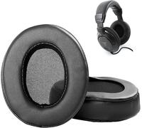 KAL-Coussinets De Remplacement Compatible Avec Samson Ch700 Headphone Coussinets D'Oreille En Cuir Protéiné Plus Doux/Mousse À Mémoire De Forme