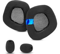 KAL-Coussinets De Remplacement Compatibles Avec Les Casques De Jeu Corsair Void Rgb Elite/Corsair Void/Pro/Void Rgb Se, Coussinets En Cuir Protéiné Plus Doux/Mousse À Mémoire De Forme