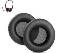 KAL-Coussinets De Remplacement Compatibles Avec Les Casques Plantronics Blackwire C3220/C3210/C3215/C3225 Usa Avec Cuir Protéiné Plus Doux/Mousse À Mémoire De Forme