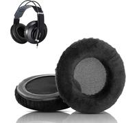 KAL-Coussinets De Remplacement Doux Compatibles Avec Les Casques Superlux Hd669 Hd668B Hd681 Evo. Couvre-Oreillettes En Tissu Confortable Et Mousse À Mémoire De Forme.
