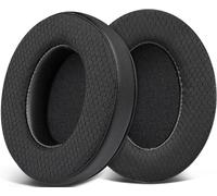 KAL-Coussinets De Remplacement Pour Corsair Hs35 V1/V2 Stereo Casques De Jeu, Coussins D`Oreilles Avec Mousse Isolante Phonique, Épaisseur Supplémentaire