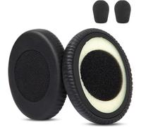 KAL-Coussinets De Remplacement Respirants Compatibles Avec Le Casque Sennheiser Pc5.2 Chat Pc8.2 Chat Pc3.2 Chat Coussinets D'Oreilles En Cuir Protéiné Plus Doux Et Mousse À Mémoire De Forme