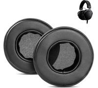 KAL-Coussinets D'Oreille Compatible Avec Beyerdynamic Dt1770 Dt1990 Dt1770 Dt1990 Pro Headphones Coussinets D'Oreille De Rechange En Cuir Protéiné Doux Et Mousse À Mémoire De Forme