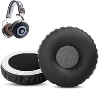 KAL-Coussinets D'Oreille Compatible Avec Koss Hv1 Hv1A Headphone Coussinets D'Oreille De Rechange En Cuir Protéiné Doux Et Mousse À Mémoire De Forme