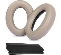 KAL-Coussinets D'Oreille Compatible Avec Sennheiser Momentum 4 Wireless Headphone Coussinets D'Oreille De Rechange En Cuir Protéiné Doux Et Mousse À Mémoire De Forme