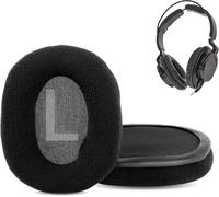 KAL-Coussinets D'Oreille Compatible Avec Superlux Hd 661 Hd661 Headphone Coussinets D'Oreille De Rechange En Tissu Doux Et Chaud Avec Mousse Haute Densité