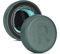 KAL-Coussinets D'Oreille De Rechange Compatibles Avec Jlab Go Lux Anc Sans Fil, En Cuir Doux, Mousse D'Isolation Phonique, Coussinets De Rechange (Vert)