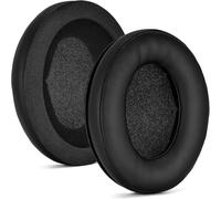 KAL-Coussinets D'Oreille De Rechange En Éponge Pour Casque De Jeu Kingston Hyperx Cloud Revolver S -Respirants (Cuir)
