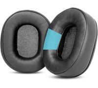 KAL-Coussinets D'Oreille De Rechange En Mousse À Mémoire De Forme Compatibles Avec Casque De Jeu Filaire Redragon H510 Zeus (Coussinets Plus Épais)
