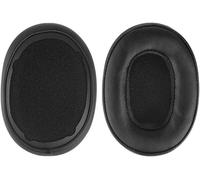 KAL-Coussinets D'Oreille De Rechange Pour Casque Skullcandy Crusher Evo Crusher Sans Fil Anc Hesh 3 En Mousse Souple, Coussinets En Cuir Protéiné, Noir