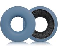 KAL-Coussinets D'Oreille De Rechange Pour Casque Sony Wh-Ch520 -Confortables Et Silencieux -En Cuir Souple -Coussinets Bleus