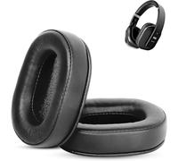 KAL-Coussinets D'Oreille De Remplacement Confortables Compatibles Avec Le Casque Bluetooth August Ep650 (Cuir Plus Doux/Mousse Haute Densité)