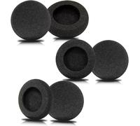 KAL-Coussinets D'Oreille De Remplacement Pour Casque Plantronics, Oreillettes Coussinets En Mousse Pour Casque Plantronics Blackwire 3210 3220 3320 C3225 Hw261N Hw510 Hw520 Jabra Pro 920 930 (6 Pièce