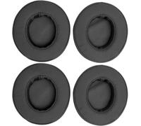 KAL-Coussinets D'Oreille De Remplacement Pour Kraken X Écouteurs, Coussinets D'Oreille Professionnels En Cuir Protéiné, Épaisseur Accrue (Black)