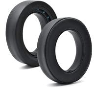 KAL-Coussinets D'Oreille Hs70 Pro Plus Épais De Qualité ¿ Coussinets De Rechange Compatibles Avec Les Casques Corsair Hs50 Pro Hs60 Hs70 Hs75 Xb, Cuir Plus Doux, Mousse Antibruit Haute Densité, Épais