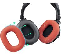 KAL-Coussinets D'Oreille Mousse Coussin En Silicone Pour Audio Technica Ath M50X M50Xbt M50Rd M40X M30X M20X Msr7 Sx1 Casque, Protection, Anti-Transpiration, Lavables Et Durables