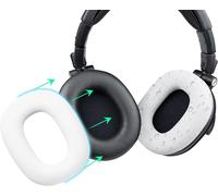 KAL-Coussinets D'Oreille Mousse Coussin En Silicone Pour Audio Technica Ath M50X M50Xbt M50Rd M40X M30X M20X Msr7 Sx1 Casque, Protection, Anti-Transpiration, Lavables Et Durables