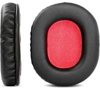 KAL-Coussinets D'Oreilles De Remplacement Compatibles Avec Le Casque Teufel Massive/Teufel Cage/Teufel Aureol Solid Coussinets D'Oreilles En Cuir Protéiné Et En Mousse À Mémoire De Forme