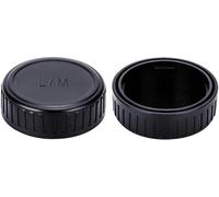 KAL-Couvercle De Boîtier + Bouchon D'Objectif Compatible Avec Les Appareils Photo Et Objectifs Leica M Mount