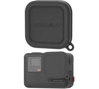 KAL-Couvercle De L'Objectif Pour Insta360 Ace/Ace Pro Silicone Lens Cap Snap On Lentille Bouchon Capuchon Housse De Protection (1 Noir)