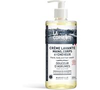 Kal-- Crème Lavante 3 En 1, Mains, Corps Et Cheveux Douceur D¿Agrumes ¿ 500 Ml ¿ Cosmos Natural