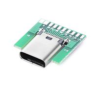 KAL-CY DIY 24pin USB 3.1 Type C Femelle Connecteur Connecteur SMT Type avec PC Board