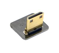 KAL-CYFPV 90 degrés en baisse Mini Hdmi Type C Connecteur masculin pour FPV HDTV Multicoptère Photographie aérienne
