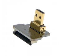 KAL-CYFPV 90 degrés UP Angled Micro HDMI Type D Connecteur masculin pour FPV HDTV Multicoptère Photographie aérienne