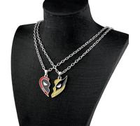 Kal-Dead Figurine Modèle De Masque Accessories 2 Pièces, Deadpool Wolverine Dead Et Wolve Collier, Collier Deadpool Wolverine, Masque Pendentif Accessoires Pour Hommes Femmes