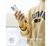 Kal-Design Hand Strap, Dragonne Sangle De Poignet One-Touch Buckle Bâche Tarpaulin Multi-Usage Cordon -Danger Yellow