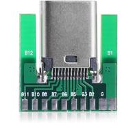 KAL-Diy Oem Odm 24Pin Usb 3.1 Type C Femelle Connecteur Smt Avec Carte Pc