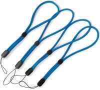 Kal-® Dragonne Robuste Et Réglable Pour Le Poignet, 4 Pcs. Bleu