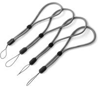 Kal-® Dragonne Robuste Et Réglable Pour Le Poignet, 4 Pcs. Gris