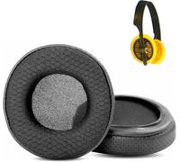 KAL-Durable Et Respirant Remplacement Des Coussinets Compatible Avec Sennheiser Hd414Sl Hd 414Sl Headphone Coussinets D'Oreille (70Mm/Tissu Durable Et Mousse À Mémoire De Forme)