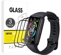 Kal-E Hamii Protecteur D'écran Compatible Avec Honor Band 6,[3 Pièces][3d Incurvé Full Cover][Résistant Aux Rayures,Haute Définitionprotecteur Pour Honor Band 6