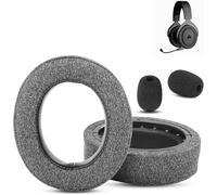 KAL-Earpads Respirants De Remplacement Compatibles Avec Les Casques Corsair Hs70, Hs50, Hs60 Pro, Hs75, Xb (Coussin En Tissu Respirant/Mousse Haute Densité).