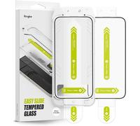 Kal-Easy Slide Tempered Glass Compatible Avec Verre Trempé Iphone 15 Pro Max Qualité Hd Transparent Anti-Rayures 9h Dureté Application Facile Protecteur D'écran Iphone 15 Pro Max - Clear
