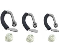 KAL-Embout Oreillette, Lot De 3 Embouts Auriculaires De Rechange De Même Taille + Boucles D'Oreille Crochet + Mousse Pour Plantronics Cs540 Savi W440 W740 W745 Wh500