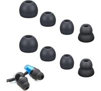KAL-Embouts De Rechange Pour Écouteurs Sans Fil Powerbeats Pro Beats, 4 Paires S/M/L/D, 4 Tailles, Embouts En Silicone Souple, Noir