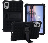 KAL-Étui De Protection En Silicone Pour Headwolf Fpad7/Alldocube Iplay 60 Mini/60 Mini Pro/60 Mini Turbo/50 Mini, Étui De Protection En Silicone Résistant Aux Chocs Avec Fonction Support (Noir)